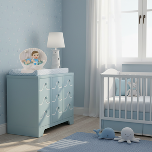 Bambino in Conchiglia H60 MM, Prodotto Decorativo Carino per Bambini - Product Image 3