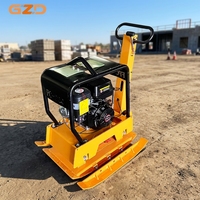 Compacteur à plaque vibrante professionnel GZD, OEM ODM, multi-prises de courant, couleur personnalisée, machine de compactage