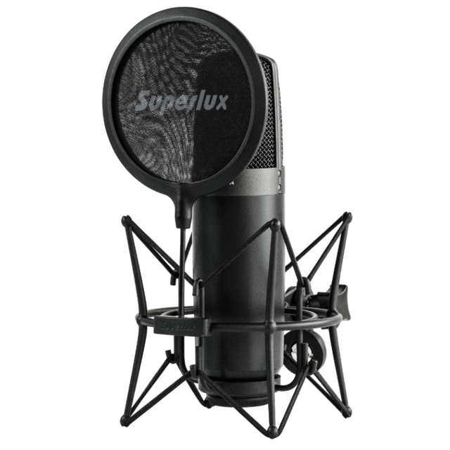 Superlux CMH8AMKII Large Diapghram True Condenser Microphone Set