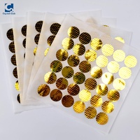 Autocollant holographique de sécurité découpé à la forme, étiquette transparente laser, étiquettes en vinyle, garantie UV PVC, anti-effraction personnalisé, produits chimiques, essence