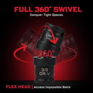 29/50/<span class=keywords><strong>64pcs</strong></span> 1/4 inch ổ đĩa từ xoay bugi ổ cắm với trường hợp bảo vệ bộ công cụ - Product Image 5