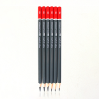 Ensemble de crayons de croquis en bois professionnel 14 pièces ensemble de crayons de dessin de qualité avec logo personnalisé imprimé pour l'école et l'artiste
