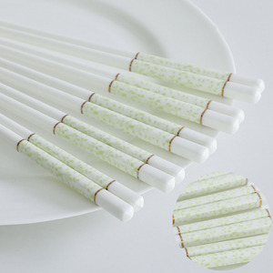 Baguettes japonaises en céramique, faciles à nettoyer, antibactériennes, pour la maison, en porcelaine saine, pour sushi, vaisselle, cadeaux - Product Image 6
