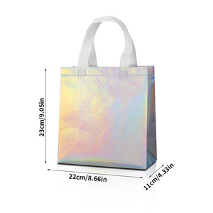 Sacchetti Regalo in Tessuto Non Tessuto All'Ingrosso per Celebrazioni, Feste Divertenti, Bomboniere per Matrimoni, Natale, Halloween, Confezioni per Caramelle - Product Image 6