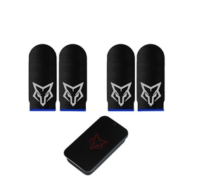 2 Đôi Sarafox V6 <span class=keywords><strong>Wasp</strong></span> Feelers 6 Ngón Tay Tay Găng Tay Bằng Sợi Thủy Tinh Linh Hoạt Cho Trò Chơi Di Động Cho Trò Chơi PUBG COD - Product Image 1