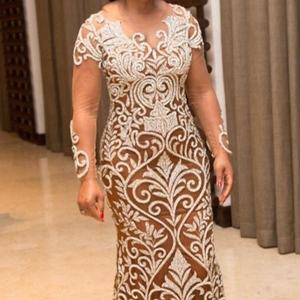 Lehenga Choli Largo hasta el Suelo para Mujer de ATIYA LIBAS en Acetato con Cuentas de Vidrio y Pedrería para Bodas/Fiestas - Product Image 1