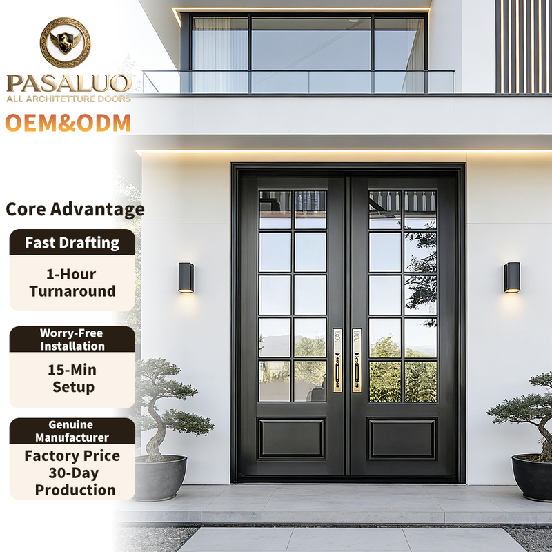 Classical French Style Metal Entry Security