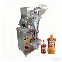 Machine de remplissage entièrement automatique pour liquides (gelée, sauce, jus de fruits, ketchup, huile de cuisson), sachets Doypack, lessive, et emballages alimentaires en papier.