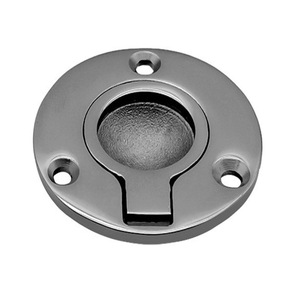 Stainless Steel Round Pull Handle With Locking Mechanism For Floor Boat RV Use - Product Image 4