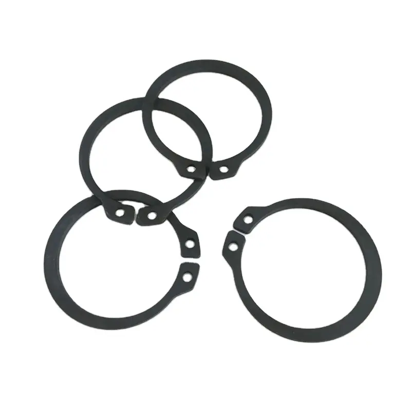 GB/T894.1- Elastic retaining rings for shafts C-shaped snap ring 65Mn  spring steel 