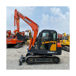 Excavadora hidráulica de cadenas Doosan DH60 usada de 6 toneladas, excavadora Doosan dh55 dx55 dx60 dx70 de segunda mano en venta - Product Image 3