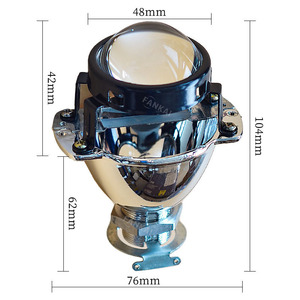 Fankai 1.8 Inch Dual Beam Projector Lens <b>H4</b> 12V Xenon Headlight For Car Retrofit Upgrade - Product Image 1
