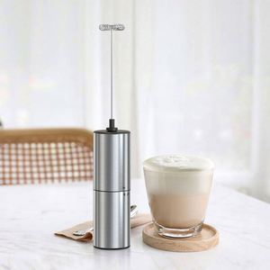 Handheld <b>Milk</b> Frother Battery -operated Coffee Foam Maker Electric <b>Milk</b> Frother - Product Image 6