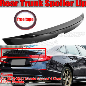 Aileron arrière de haute qualité pour Honda Accord 10ème génération berline 2018-2019, extension de becquet de coffre - Product Image 1