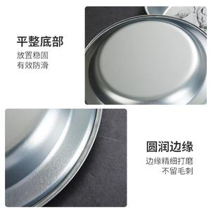 Retro <b>Bbq</b> Plate Oval Iron Dish Heat Resistant For Outdoor Camping Snack Serving - Product Image 3