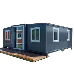 Maison conteneur 40ft bởi USA Mỹ sang trọng mở rộng container nhà với 2 phòng ngủ cho gia đình sử dụng cửa hàng văn phòng khách sạn Úc