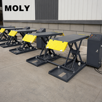 MOLISPEED 3T/3000kgs/6600lbs Pont élévateur ciseaux portable à levée moyenne pour voitures, à vendre, élévateur hydraulique pour garage