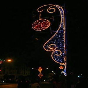 Ngoài trời giáng sinh và kỳ nghỉ 2D Led cực Motif đèn PVC trang trí đường phố cho Giáng sinh Halloween Tạ Ơn IP65 đánh giá - Product Image 6