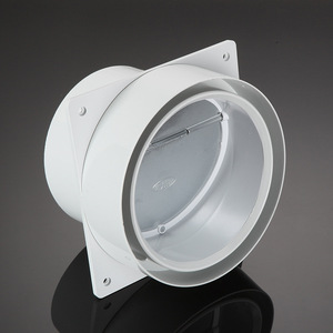 Clapet anti-retour pour hotte aspirante Feige 150 mm, valve de prévention de la fumée de gaz pour système de ventilation de cuisine - Product Image 1