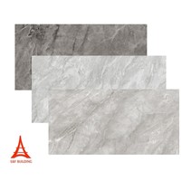 Carreaux de sol intérieurs en porcelaine gris pleine masse antidérapants effet brique, 750x1500, grand format, pour appartement, fabriqués en Chine