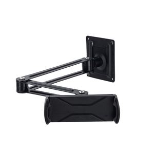 Support mural portable, flexible, pliable et réglable pour <span class=keywords><strong>tablette</strong></span> et téléphone portable de 4 à 12 pouces, avec pince en aluminium à maintien robuste - Product Image 1