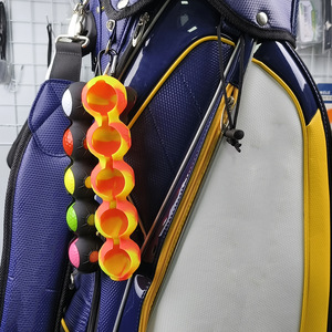 <b>Golf</b> Silicone Ball Sleeve 5-Ball Storage Clip Eco-Friendly Protective Cover For <b>Golf</b> Balls Universal Use - Product Image 4