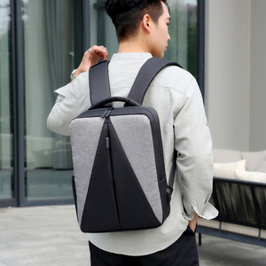 Wholesale Geometric Large Capacity Waterproof Anti-Theft <b>Laptop</b> <b>Backpack</b> USB Port Honeycomb Breathable Design Lightweight - Product Image 5