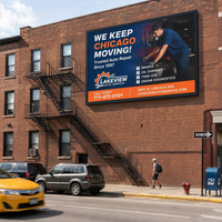 Panneau LED couleur plein écran extérieur haute luminosité P6.25, mur vidéo IP66 HDR10+ lisible en plein soleil pour affichage publicitaire extérieur urbain