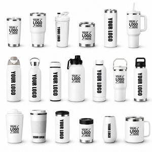 Custom logo Promotional Stainless Steel Drinkware Event Gifts <b>Water</b> <b>Bottle</b> Wedding Tumbler Corporate Personalized Coffee Mug - Product Image 1