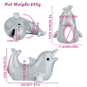 Masturbador Masculino de Doble Canal con Forma de Delfín GEEBA, Juguetes Sexuales al por Mayor, Vagina Realista, Coño Animal, Estimulador Masculino, Onahole de Fantasía - Product Image 2