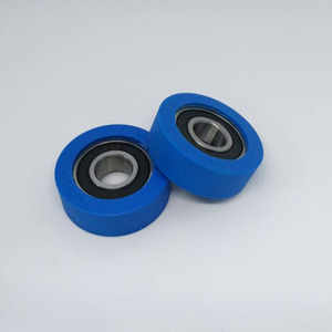 Haute qualité unique en nylon roulement à billes en plastique roue PU <span class=keywords><strong>roulette</strong></span> - Product Image 4