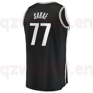 زي كرة سلة رجالي مخصص بتصميم بروكلين، قمصان BA قابلة للعكس وذات تهوية جيدة # 7 دورانت # 33 خيارًا بالجملة من كلاتكسون - Product Image 2