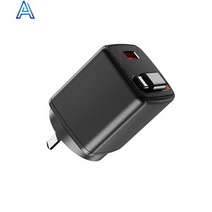 Ấn Độ Phong Cách Gan 30W USB A + C Nhanh Chóng Điện Thoại Di Động Máy Tính Bảng Giữa Máy Tính 2 Cổng Sạc <span class=keywords><strong>Power</strong></span> Supply <span class=keywords><strong>Adapter</strong></span> Với Cáp USB Giá Thấp - Product Image 2