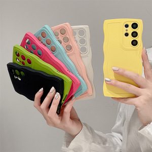 Funda de Silicona para Teléfono Móvil, Diseño Simple y Elegante, Color Puro, para Samsung 21 22 Plus 23 24 25 26 Ultra A34 A53 A54 - Product Image 2
