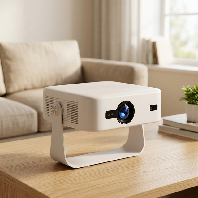 Android 11 Home Theater Smart Projector with Auto Focus Lens and Wifi Video Beamer Smart Touch Screen Pad