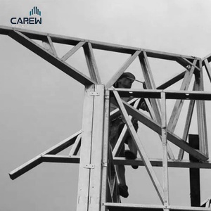 Dễ Dàng Lắp Đặt Khung Không Gian Xây Dựng Khung Thép Nhẹ Canopy Roof <span class=keywords><strong>Truss</strong></span> Với Chứng Nhận EU/Tiêu Chuẩn EN/Úc (NZ) - Product Image 3