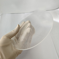 Dia 162mm Plano Convex Lens Optical Glass Large Size Lens Multi Layer Coated AR Custom OEM ODM for Telescope Optics Instruments