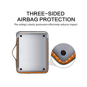 Biểu Tượng Tùy Chỉnh Lớn Xách Tay Rắn Máy Tính Xách Tay Tay Áo Không Thấm Nước Giản Dị Bền Bán Polyester Túi Máy Tính Xách Tay Với Xử Lý - Product Image 4