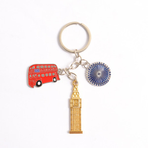 Porte-clés <span class=keywords><strong>en</strong></span> métal souvenir de <span class=keywords><strong>Londres</strong></span>, multi-breloques, Big Ben, <span class=keywords><strong>bus</strong></span> rouge, Union Jack, <span class=keywords><strong>en</strong></span> alliage de zinc, cadeau britannique, vente <span class=keywords><strong>en</strong></span> gros - Product Image 6