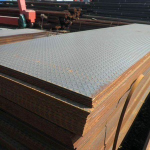 Tôle d'acier laminée à chaud A36 S235jr St37 2mm 5mm 15mm 20mm Q195 Q345A Q235B Plaque d'acier au carbone noir - Product Image 1