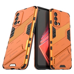 เคสโทรศัพท์เกราะกันกระแทก TPU + PC แบบบางพิเศษสำหรับ <span class=keywords><strong>OPPO</strong></span> Reno 6 pro/plus K9 & realme V13 5g พร้อมขาตั้ง - Product Image 1