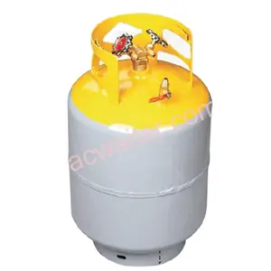 Cilindro para recuperação de refrigerante de gás, tanque de ar condicionado, refrigerante, gás e cilindro r410a