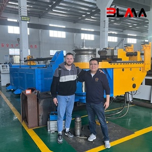 Dobladora de tubos hidráulica manual BLMA 115/130/168NC de <span class=keywords><strong>mega</strong></span> capacidad para acero estructural de construcción de 10mm de espesor - Product Image 5