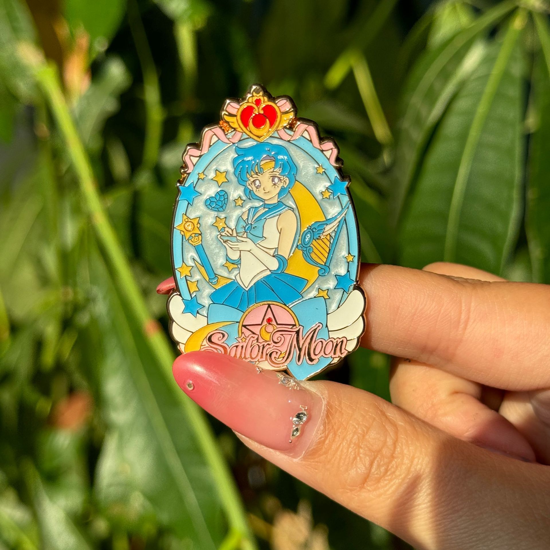 Ami Mizuno (ขอบโลหะชุดที่สองเปลี่ยนเป็นสีทอง)