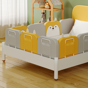 <span class=keywords><strong>Barriera</strong></span> di <span class=keywords><strong>protezione</strong></span> del <span class=keywords><strong>letto</strong></span> moderna di sicurezza del bambino regolabile, colore personalizzabile e Logo, adatto per la guida della culla - Product Image 6