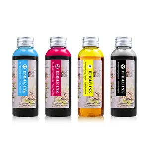 Ocinkjet 100มล./ขวด4สีเติมหมึกกินได้สำหรับ Canon IP7270