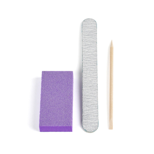 Factory Wholesale Nail Salon Disposable <b>Manicure</b> Tool <b>Kit</b> 3Pcs/Set - Product Image 3