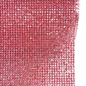 접착 라인 석 시트 및 핫픽스 라인 석 다이아몬드 시트 장식에 S173 24cm * 10 야드 길이 블링 블링 아이언 - Product Image 4