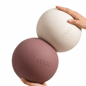 Ballon de Pilates et de Yoga Personnalisé avec Logo, 20 cm, en PVC Anti-éclatement, Épaissi, Mini Ballon d'Exercice pour Studio de Yoga et Entraînement à Domicile - Product Image 1