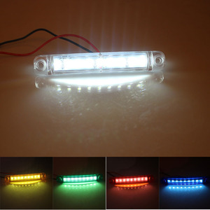 Luce di segnalazione del segno laterale 9LED per camion auto 12-24V spia luz de senal de marca laterale - Product Image 4